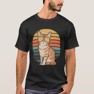 Camiseta Tabby Cat Lover Kitten Tabby, Naranja de estilo vi