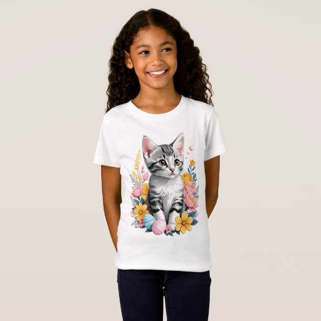 Camiseta Tabby de Pascua (Anverso completo)