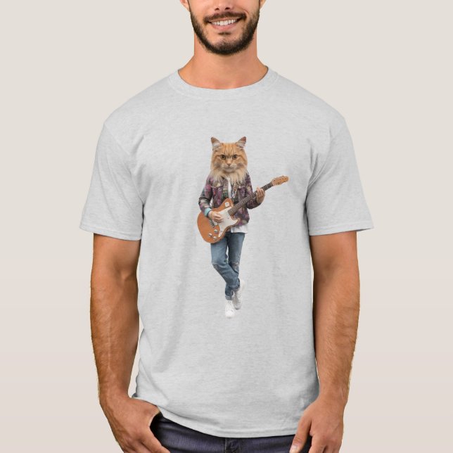 Camiseta Tabby Guitar (Anverso)
