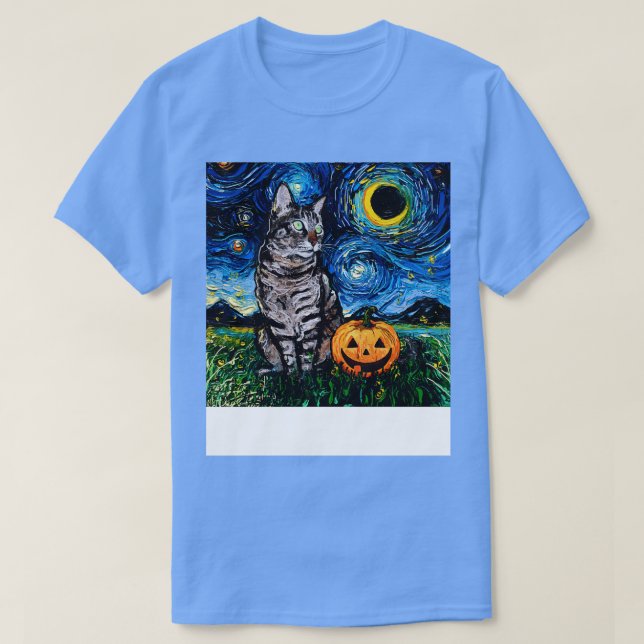 Camiseta Tabby Halloween Cats (Diseño del anverso)