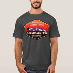 Camiseta Tabeguache Peak Colorado 14ers Mountain Climbing B