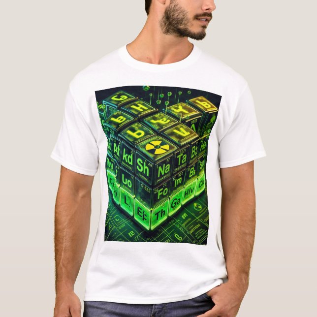 Camiseta Tabela Periódica (Anverso)