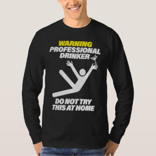 Camiseta Taberna de borracho profesional divertido Pub Craw
