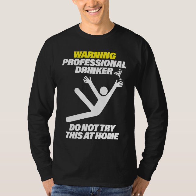 Camiseta Taberna de borracho profesional divertido Pub Craw (Anverso)