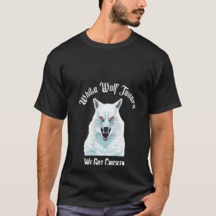 Camiseta Taberna del Lobo Blanco Mujer Tenemos Pollo Meme
