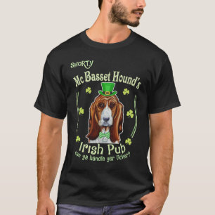 Camiseta Taberna irlandesa Basset Hound Taberna irlandesa d