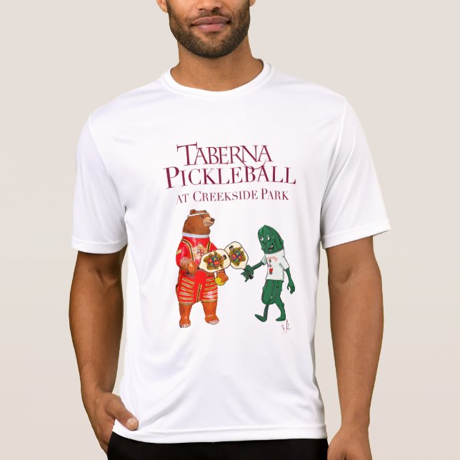 Camiseta Taberna Pickleball en Creekside Park NC (Anverso)