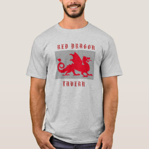 Camiseta taberna roja del dragón