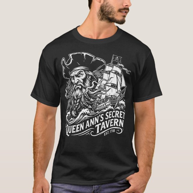 Camiseta Taberna Secreta de la Reina Ana (Anverso)
