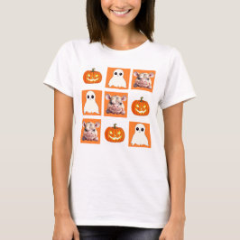 Camiseta Tabla de cheques Pygmy Hippo Boo