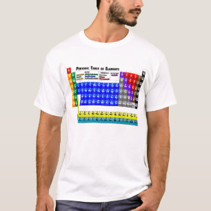 Camiseta Tabla de elementos periódica