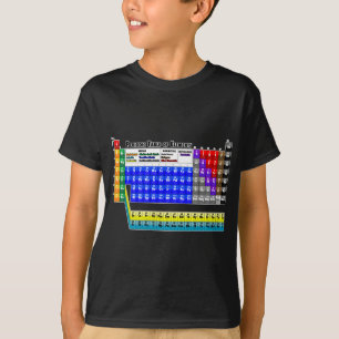 Camiseta Tabla de elementos periódica