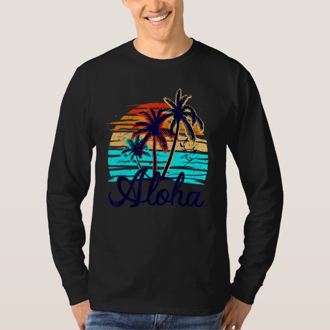 Camiseta tabla de surf Aloha Hawaii Hawaii (Anverso)