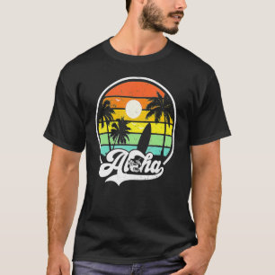 Camiseta tabla de surf Aloha Hawaii Hawaii
