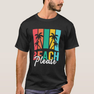 Camiseta tabla de surf Aloha Hawaii Island Palm Beach