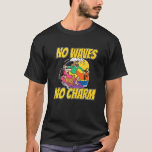 Camiseta Tabla de surf fresca de la playa de verano vacacio