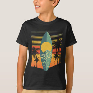 Camiseta Tabla de surf genial para hombres y mujeres surfis