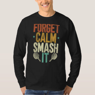 Camiseta Tabla del jugador deportivo del maestro de paddle
