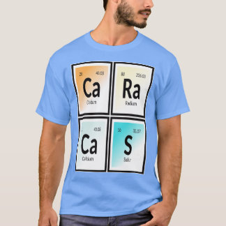 Camiseta tabla periódica de acas