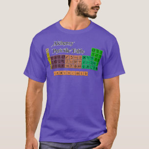 Camiseta Tabla periódica de alquimia