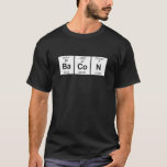 Camiseta Tabla periódica de BaCoN<br><div class="desc">BaCoN tabla periódica Bachillerato oscuro básico</div>