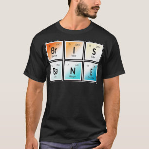 Camiseta Tabla periódica de Brisbane