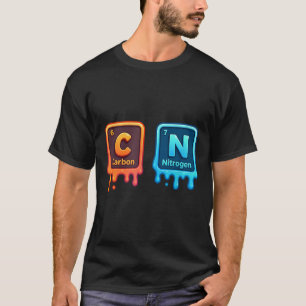 Camiseta Tabla periódica de ciencia 67 Meme Estético Divert