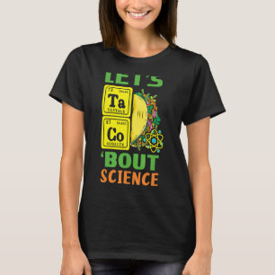 Camiseta Tabla periódica de ciencias del taco México Cinco