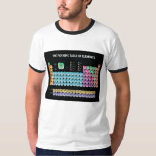 Camiseta Tabla periódica de elementos