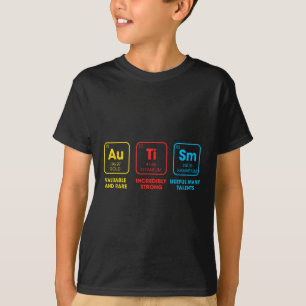 Camiseta Tabla periódica de elementos de química para la se