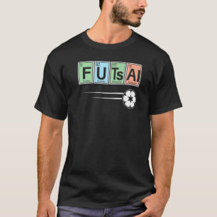 Camiseta Tabla Periódica De Elementos  Jugador De Futsal De