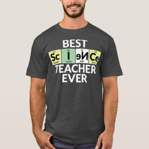 Camiseta Tabla Periódica De Elementos - Mejor Profesor De C