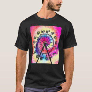 Camiseta Tabla periódica de fertilización de la rueda de la