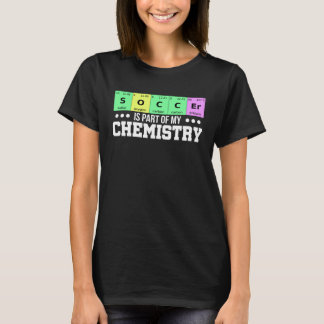 Camiseta Tabla Periódica de Fútbol El fútbol es mi química