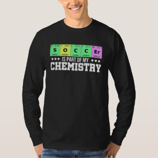 Camiseta Tabla Periódica de Fútbol El fútbol es mi química