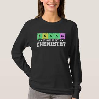 Camiseta Tabla Periódica de Fútbol El fútbol es mi química