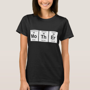 Camiseta Tabla periódica de la madre