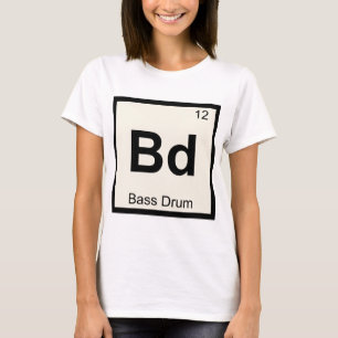 Camiseta Tabla Periódica de Química de Música de Bombo