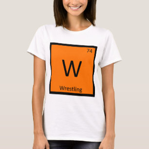 Camiseta Tabla Periódica de Química Deportiva de Lucha Libr