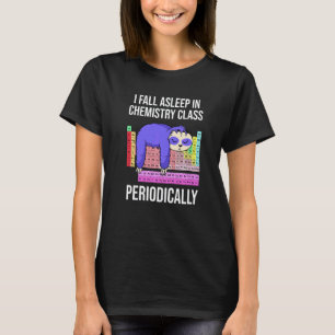 Camiseta Tabla periódica de química juego de palabras perez