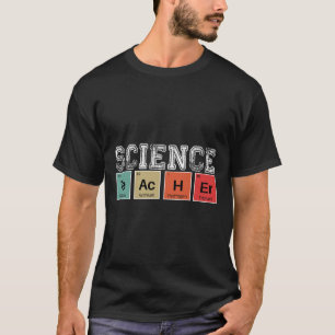 Camiseta Tabla Periódica Del Profesor De Ciencia De Un Ense
