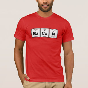 Camiseta Tabla periódica del tocino
