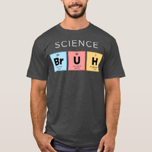 Camiseta Tabla periódica divertida de ciencia de elementos