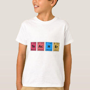 Camiseta Tabla periódica docente