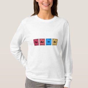 Camiseta Tabla periódica docente