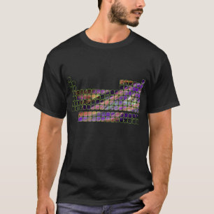 Camiseta Tabla periódica Nebula Electron Neutron Physics Ph