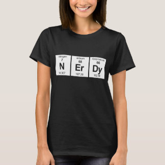 Camiseta Tabla periódica NErDy