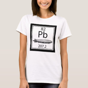 Camiseta Tabla Periódica Número Atómico Led Zeppelin