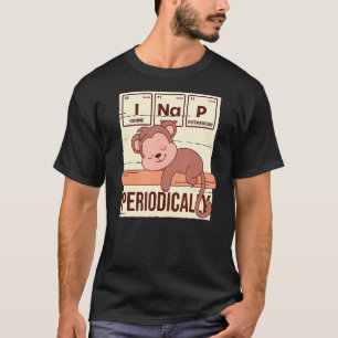 Camiseta Tabla Periódica Para Animales Derramados Pj Nappin