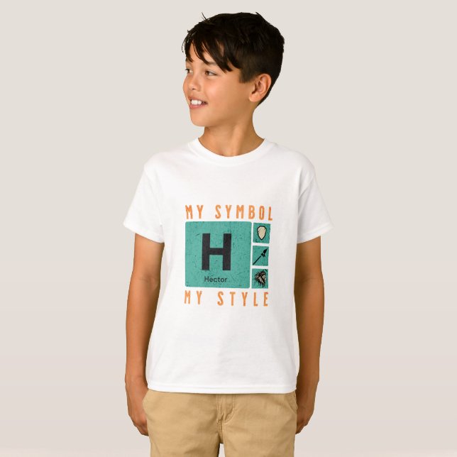 Camiseta Tabla Periódica: Personaliza y Aprende (Anverso completo)